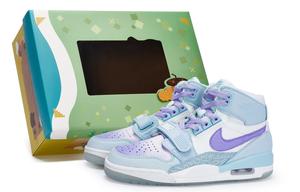 Кроссовки Jordan Legacy 312 Vintage Basketball Shoes Women's Mid-top Purple, фиолетовый