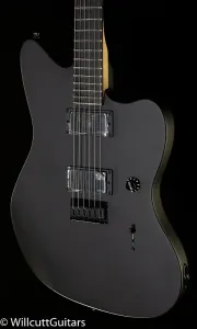 Fender Jim Root Jazzmaster с черной накладкой на грифе из эбена, матовый черный (419)