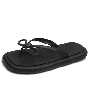 Женские черные шлепанцы, устойчивые к истиранию TAFN, Black