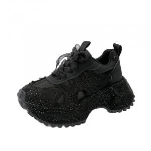 Dragon Dance Женские кроссовки Low Top Chunky черные, цвет Black