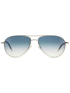 Мужские солнцезащитные очки Oliver Peoples, серебряный