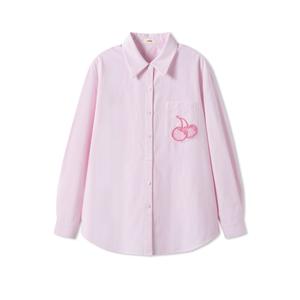 KIRSH Женская рубашка Pink Stripes