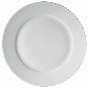 Десертная тарелка белая, 22 см, «Закат» Novel, белый