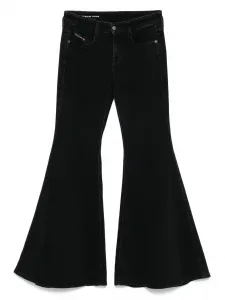 Расклешенные джинсы Diesel, черный