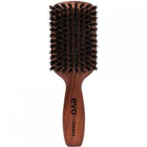 Расческа-лопатка Conrad Bristle Paddle Brush — бережно распутывает, укладывает, разглаживает волосы Evo