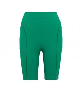 Байкерские шорты с высокой талией Le Short Tuba Jacquemus, зеленый