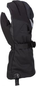 Перчатки для снегохода Klim klimate gauntlet, Black/Black