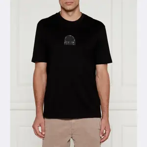 Футболка стандартного кроя Armani Exchange, черный