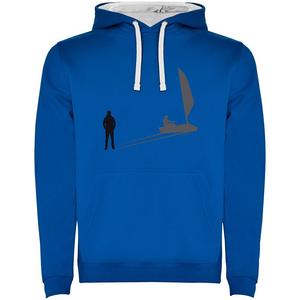 Худи Kruskis Shadow Sail Two-Colour, синий