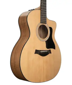 Taylor-guitars Акустико-электрическая гитара Taylor 114CE-S Grand Auditorium из ели и сапеле