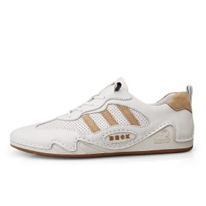 BECK Навигатор коллекция амортизирующие противоскользящие низкие кеды унисекс бежевый белый коричневый, цвет Beige White Brown