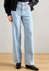 Обычная длина, высокая талия, широкие штанины Marc O'Polo, Soft Light Blue Wash