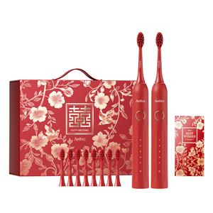 Электрическая зубная щетка APIYOO, красный