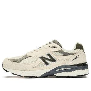 Кроссовки teddy santis x 990v3 сделано в сша New Balance, бежевый