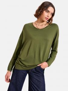 Friends Like These Лонгслив в оливковом цвете