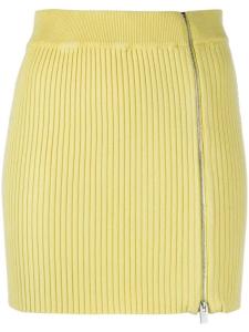 1017 ALYX 9SM юбка мини в рубчик, желтый