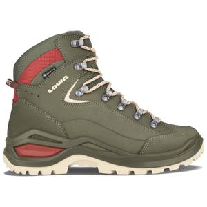 Женские ботинки Lowa Women's Renegade Evo GTX Mid трекинговые на шнуровке, хаки