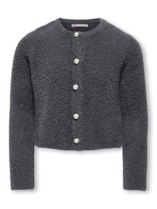 Вязаный кардиган ONLY GIRLS KOGPIUMO, черный