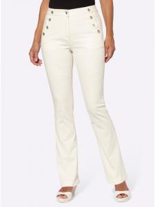 Джинсы Bootcut цвета экрю WITT WEIDEN