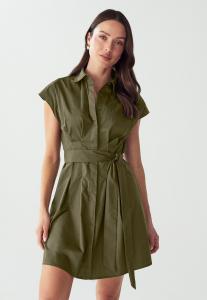 Платье ST MRLO JOEY SHIRT DRESS, Khaki/Green