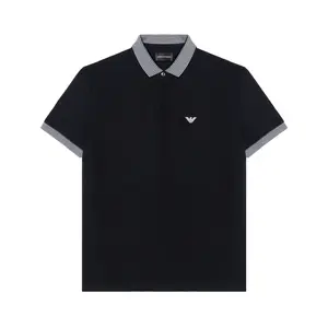 EMPORIO ARMANI Мужская черная поло