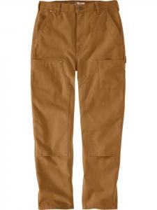 CARHARTT Рабочие брюки "The Vintage Fit Double-Front Canvas Pant" коричневого цвета