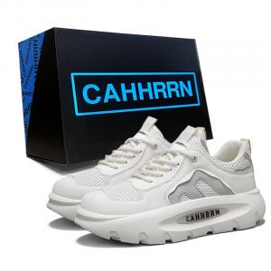 CAHHRRN Дышащие низкие повседневные туфли мужские бежевые, цвет Beige