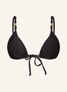 Палермо треугольный бикини-топ Seafolly, черный
