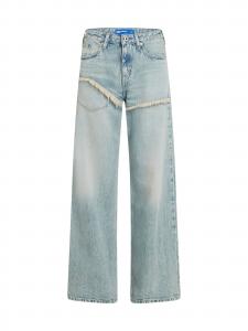 KARL LAGERFELD JEANS Джинсы с широкими штанинами в светло-голубом цвете