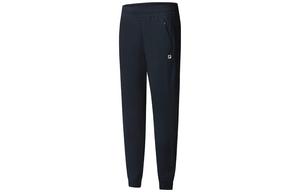 FILA Спортивные вязаные спортивные штаны женские Pitch Black