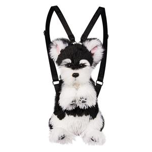 Снежный рюкзак для плюшевых кукол игрушка высота 45cm брелок в виде кошачьей лапки + шарф Chongker