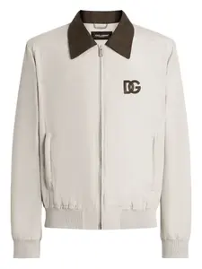 Бомбер на молнии DOLCE & GABBANA, нейтральный