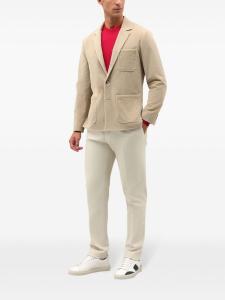 Хлопковый блейзер Boglioli, нейтральный цвет