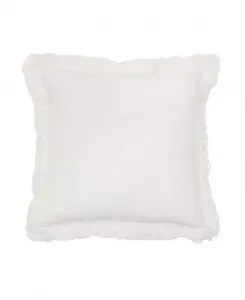 Декоративная подушка Sawyer кремового цвета, квадратная, однотонная, 18 x 18 дюймов Carol & Frank, beige/khaki