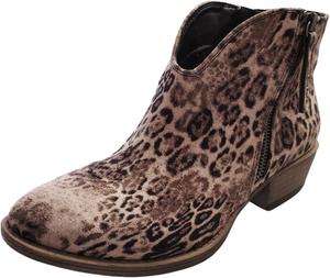 Женские ботильоны Gypsy Jazz с животным принтом, Light Taupe