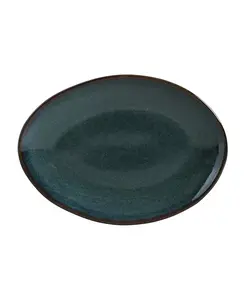 Тарелки овальные для десерта из керамики, набор из 6 шт. Porto Brasil, oceano