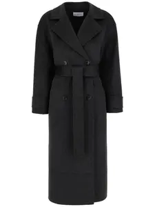 Шерстяное пальто THE DYNAMIS STUDIO, серый