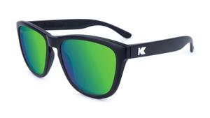 KNOCKAROUND Солнцезащитные очки для взрослых – Категория 3, поляризованные – Черно-зеленый лунный блеск
