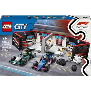 Детский конструктор Lego City F1 F1 Garage With Mercedes-Amg And Alpine Carport, мультиколор
