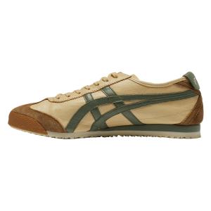 Onitsuka Tiger Кроссовки MEXICO 66 с амортизацией, износостойкие, дышащие, низкие, повседневные, унисекс, бежевые