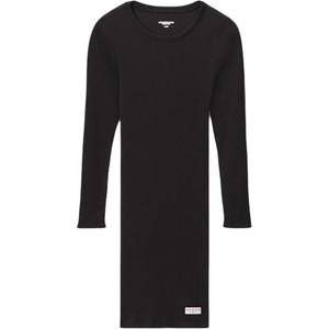 Alexander Wang Длинное платье с рукавами женское черное