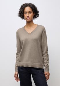 Джемпер Street One KUSCHELIGER V-NECK PULLOVER, Beige