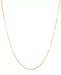 Ожерелье из цепочек с звеньями длиной 20 дюймов из 14-каратного золота Macy'S, gold