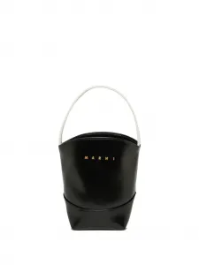 Сумка на плечо с логотипом Marni Kids, черный