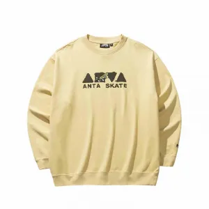 Свитшот мужской Jade Yellow ANTA, желтый серый