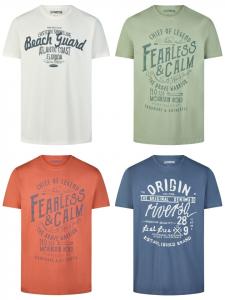 Набор из 4 разноцветных футболок RIVLeon