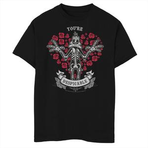 Футболка с рисунком скелета «Даффи Дак» для мальчиков 8–20 лет Looney Tunes Licensed Character