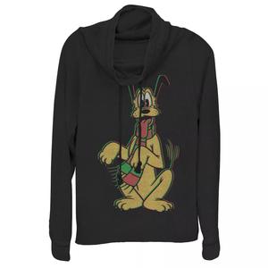 Рождественский топ с рисунком Disney's Pluto Junior с портретом и хомутом Licensed Character