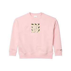 Детский свитшот Burberry, розовый