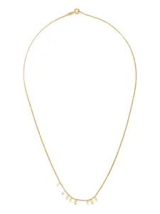 Ожерелье «Я люблю тебя» из 18-каратного золота Wouters & Hendrix Gold, золотой